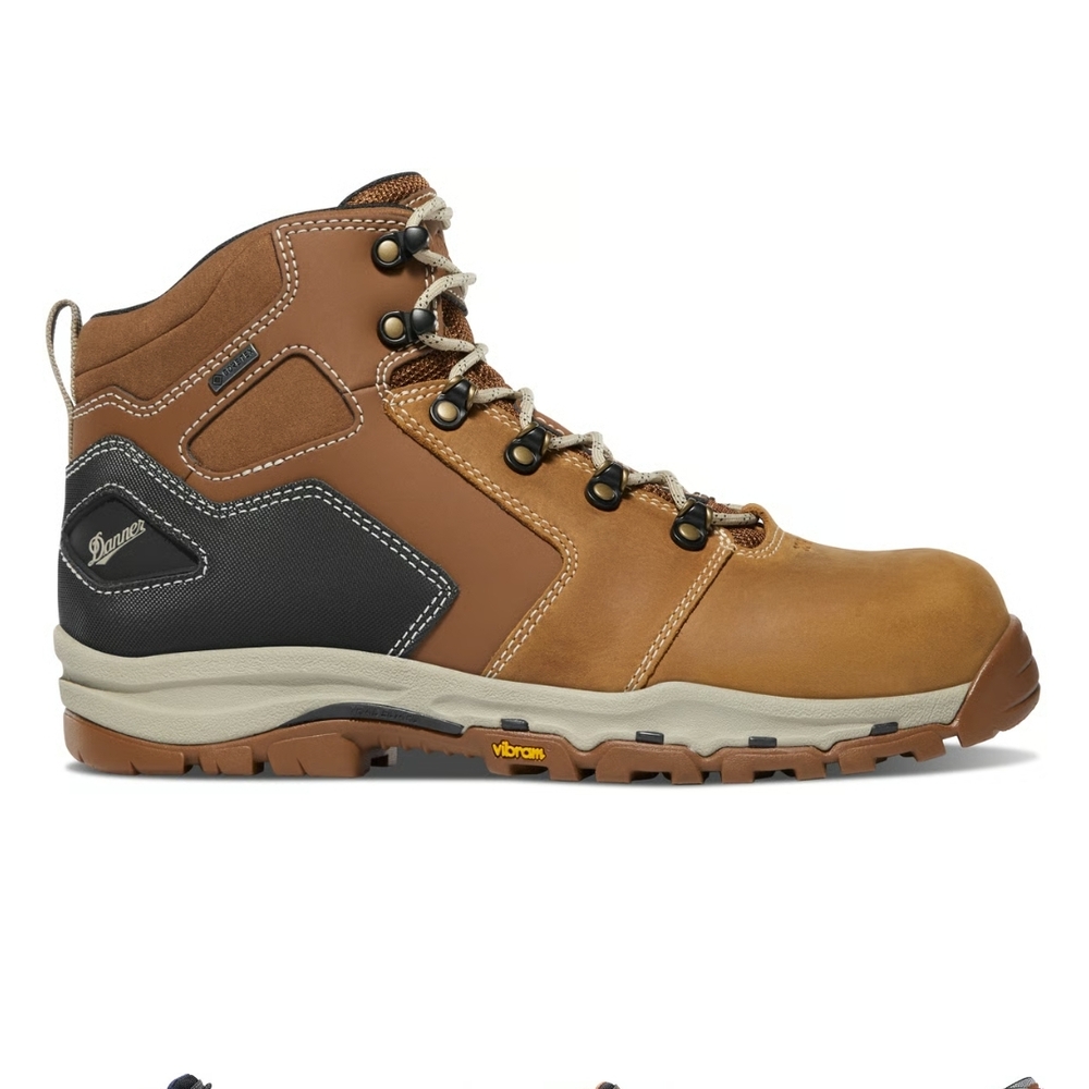 Danner Men's Brown and Black Outdoor Boots